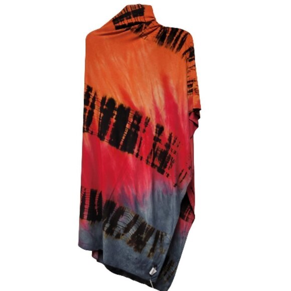 Colorful Cape Cover up, Shawl Poncho  Size S/M - NWOT - Picture 4 of 8